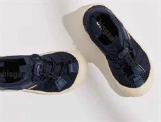 Bisgaard Zion sko navy- sporty sandalsko i blå til børn